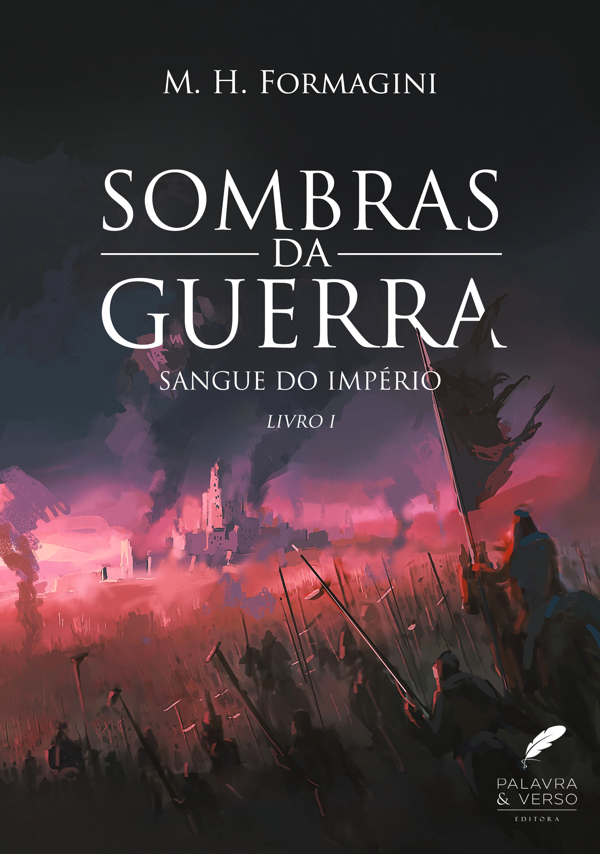 Capa do livro Sombras da Guerra